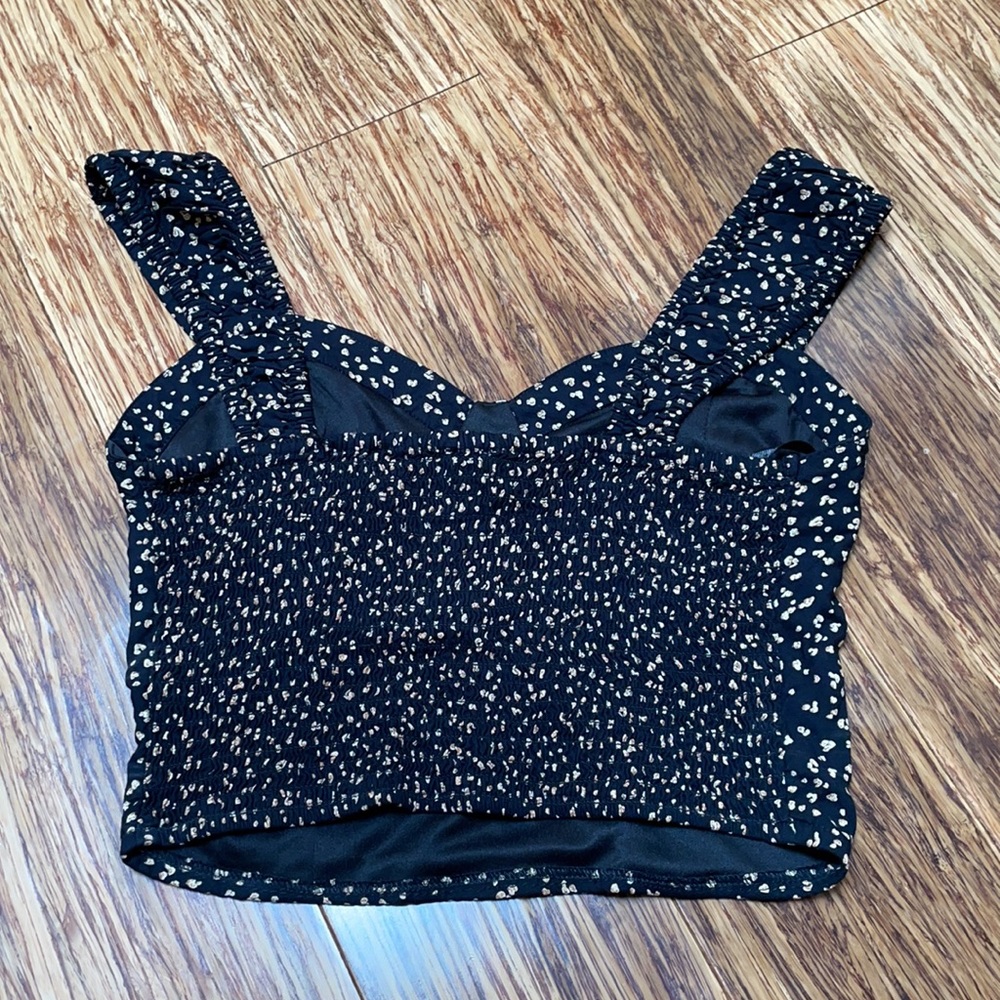 Japna leopard print corset style crop top size small - Picture 4 of 4